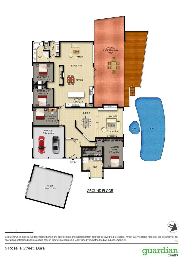 Floorplan of Homely house listing, Address available on request