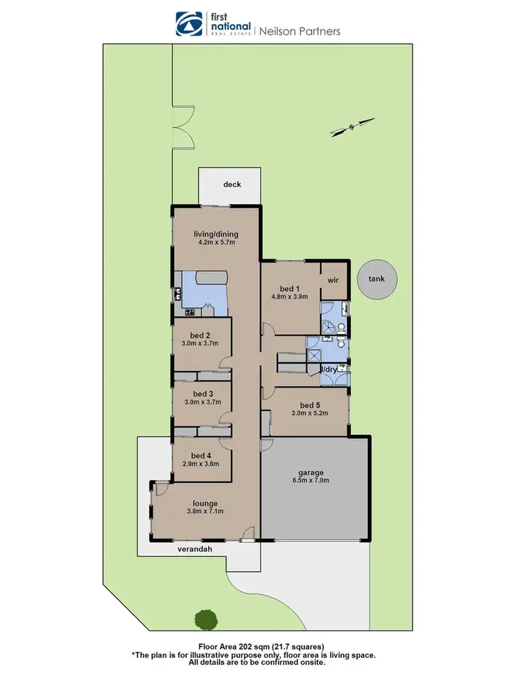 Floorplan of Homely house listing, 9 Colonial Way, Pakenham VIC 3810