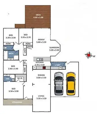 Floorplan of Homely house listing, 32 Booker Road, Hawkesbury Heights NSW 2777