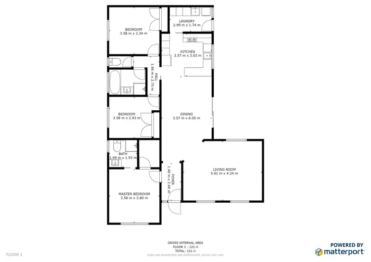 Floorplan of Homely house listing, 18 Golden Ash Drive, Mildura VIC 3500