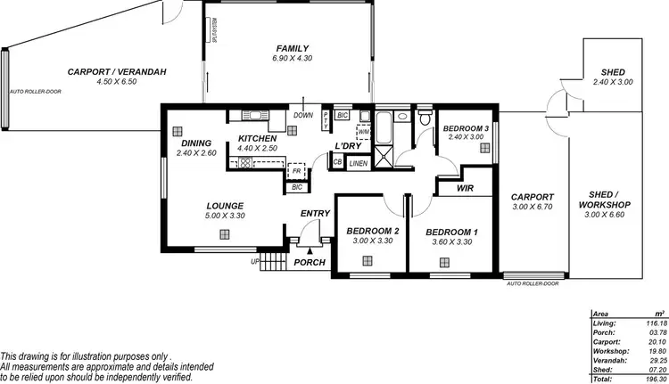 Floorplan of Homely house listing, 5 Usk Court, Modbury Heights SA 5092