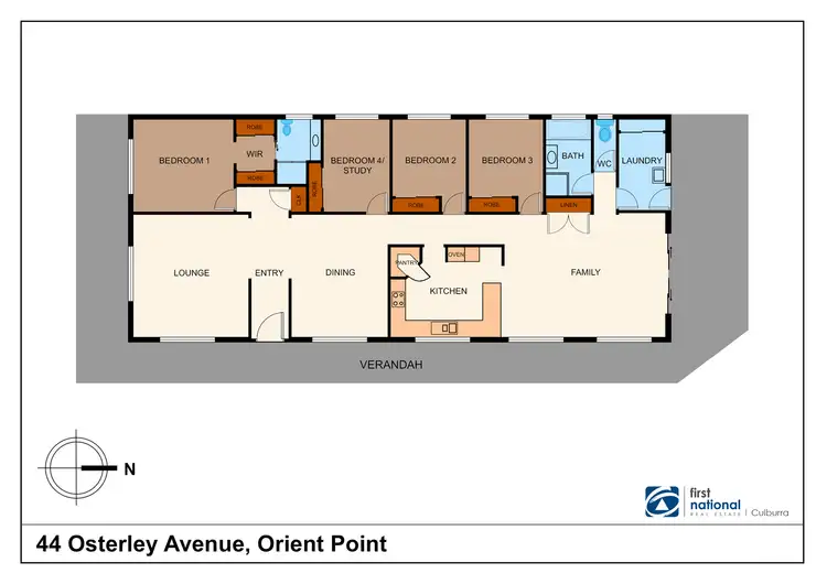 Floorplan of Homely house listing, 44 Osterley Avenue, Orient Point NSW 2540