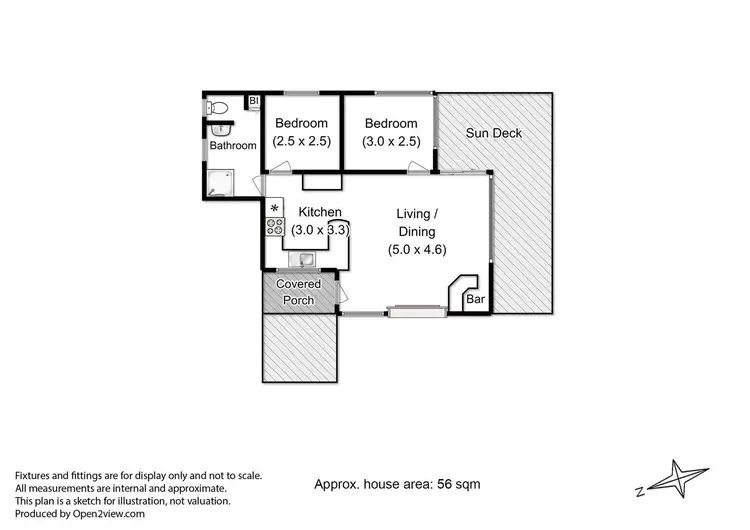 Floorplan of Homely house listing, 1526 Esperance Coast Road, Dover TAS 7117