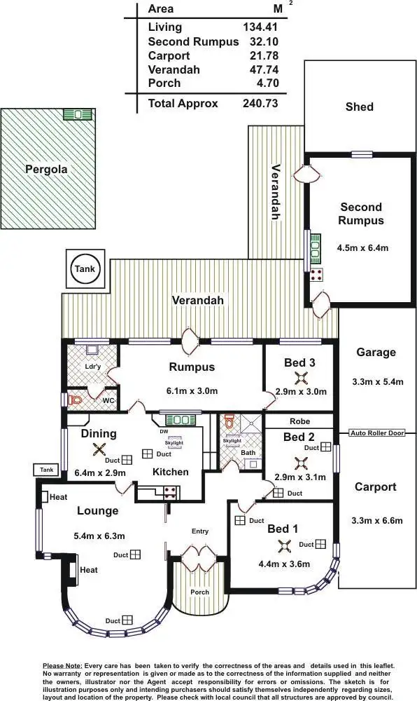 Floorplan of Homely house listing, 4 York Terrace, Ferryden Park SA 5010