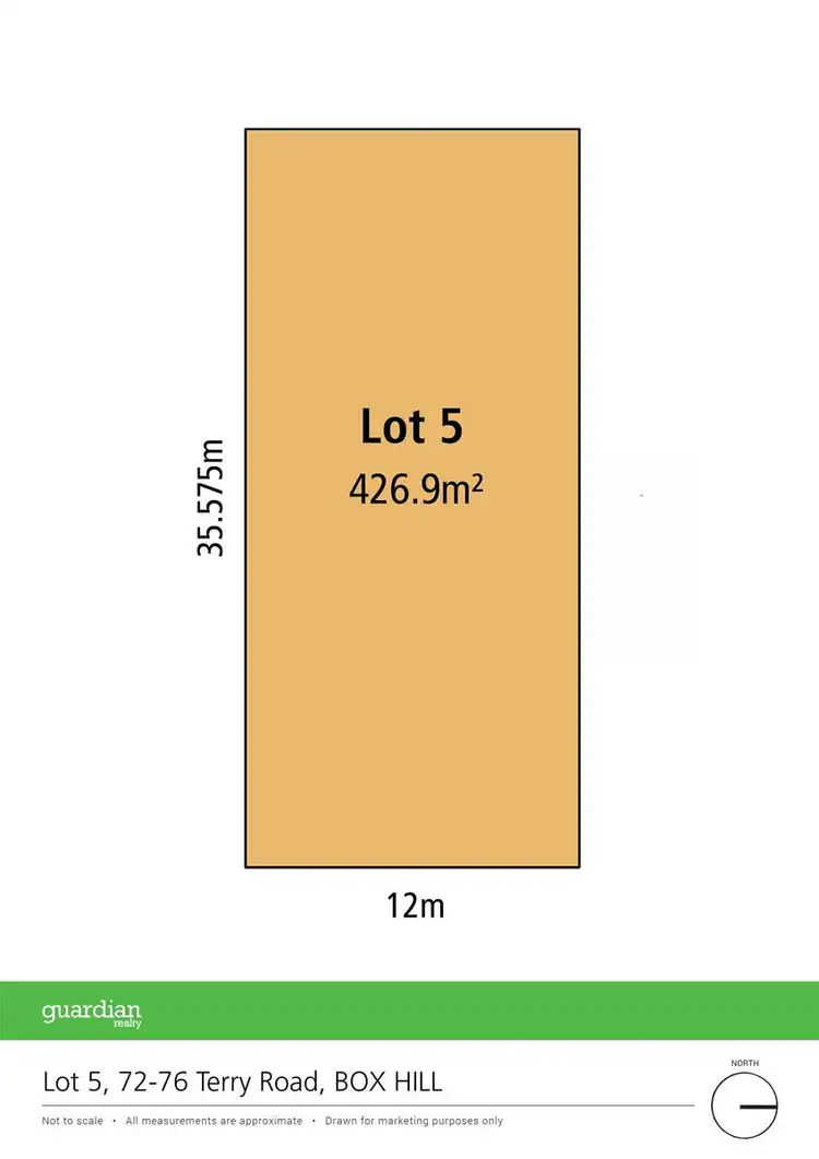 Floorplan of Homely land listing, Lot 5/72-76 Terry Road, Box Hill NSW 2765