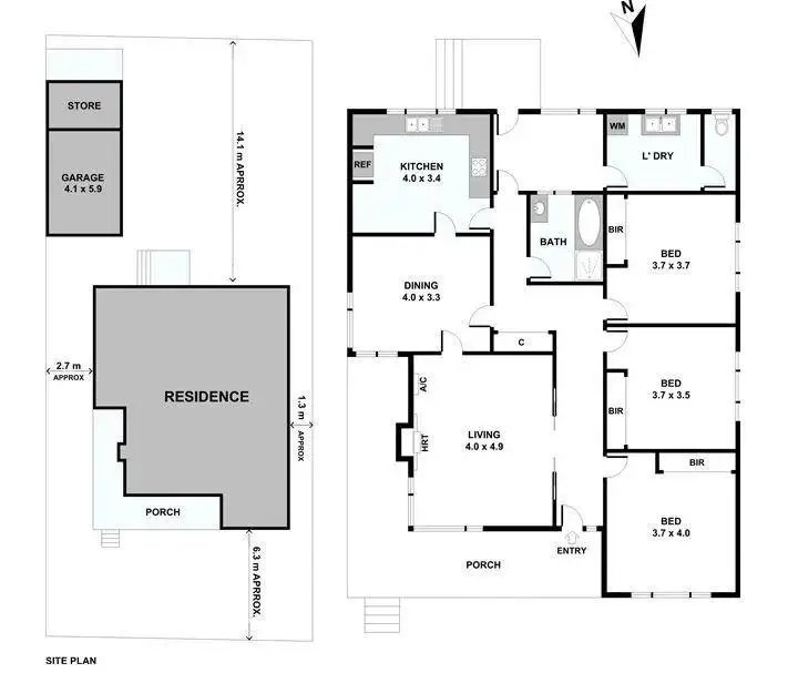 Floorplan of Homely house listing, 7 Gadsden Street, Altona North VIC 3025