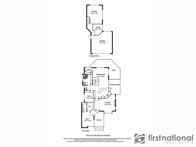 Floorplan of Homely townhouse listing, 58A Lodge Crescent, Berwick VIC 3806