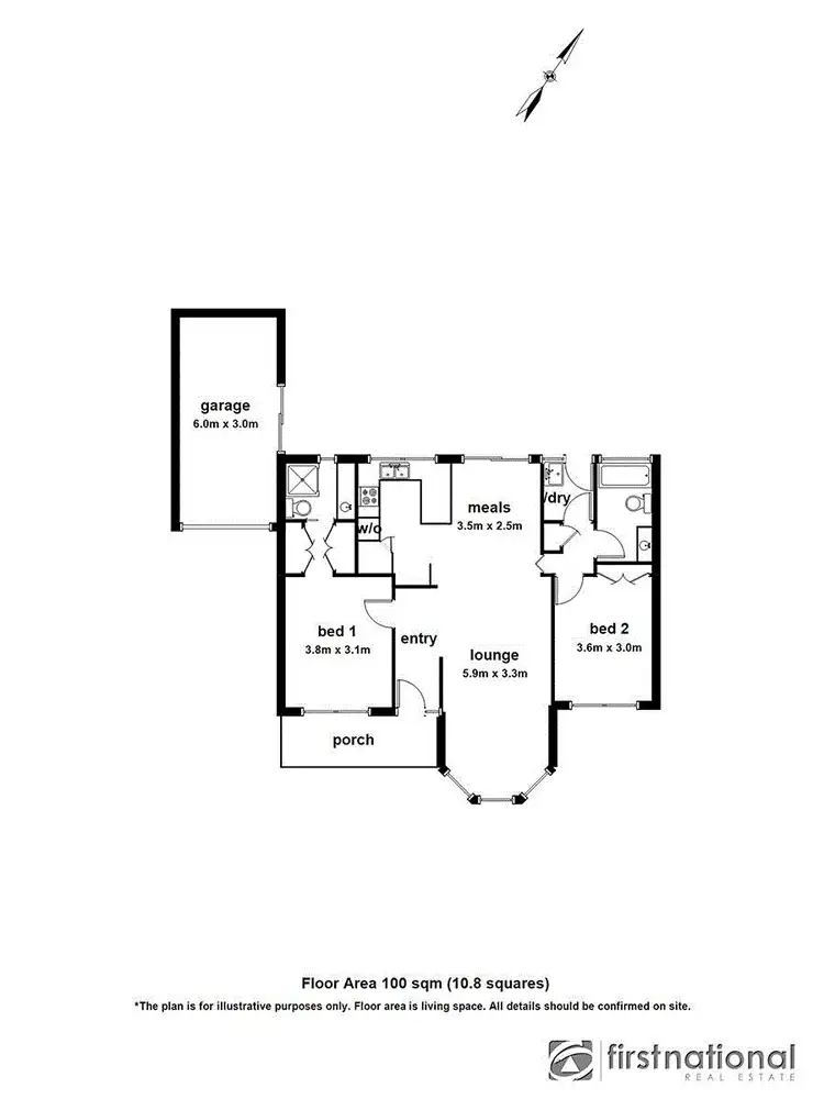 Floorplan of Homely apartment listing, 5/5 Reserve Street, Berwick VIC 3806