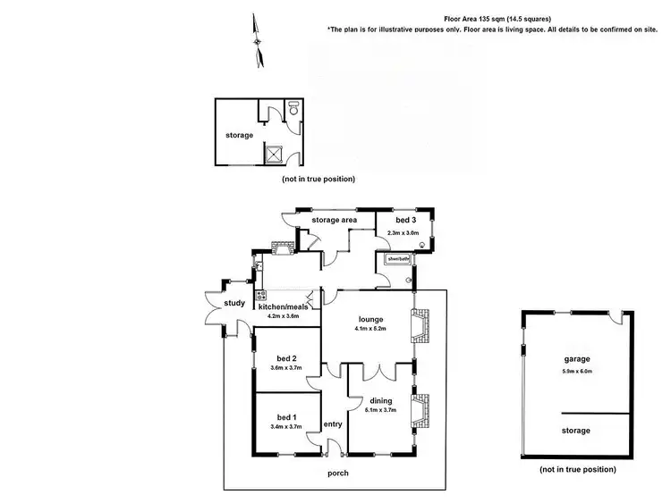 Floorplan of Homely house listing, 369 Heatherton Road, Narre Warren North VIC 3804
