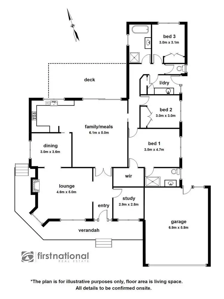 Floorplan of Homely house listing, 2 Andval Court, Berwick VIC 3806