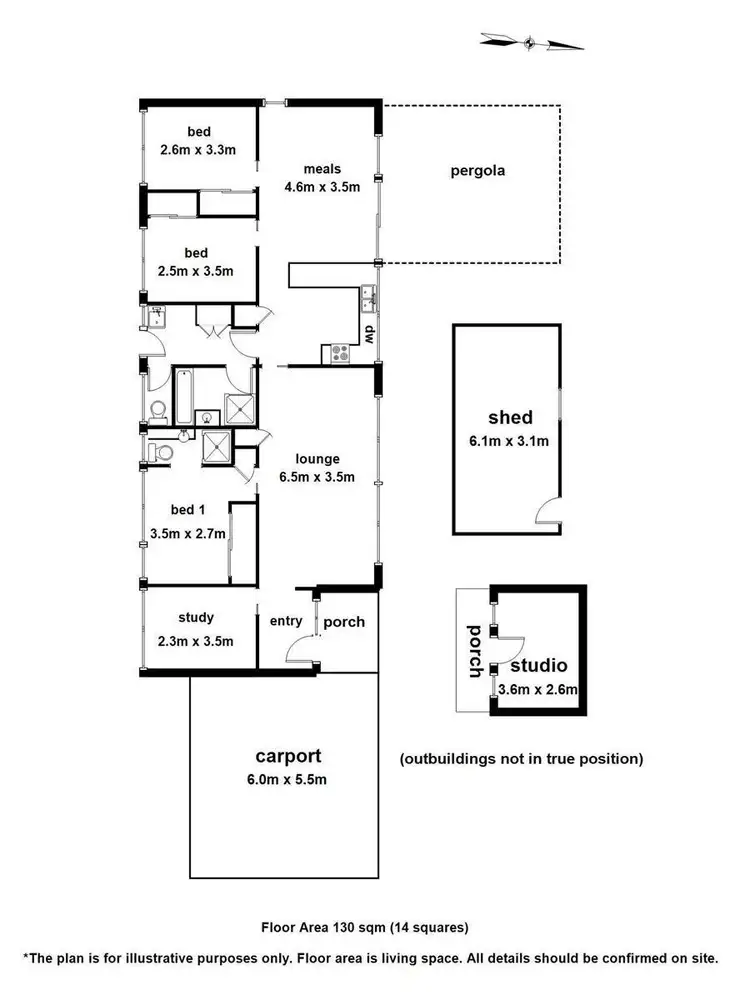 Floorplan of Homely house listing, 39-41 Railway Avenue, Beaconsfield VIC 3807
