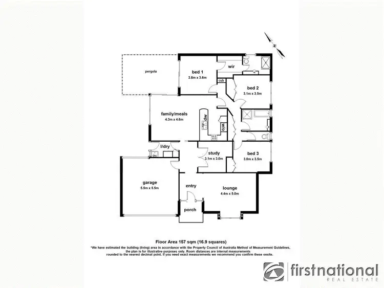 Floorplan of Homely townhouse listing, 1/1 Scanlan Street, Berwick VIC 3806
