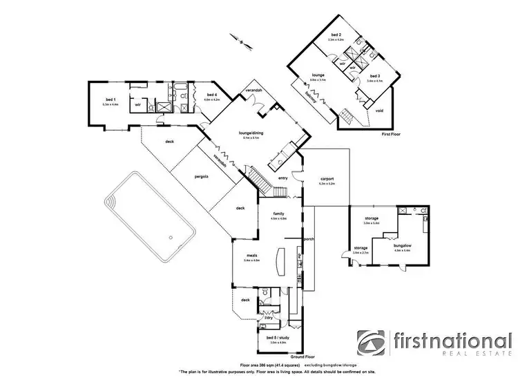 Floorplan of Homely house listing, 58 Buchanan Road, Berwick VIC 3806