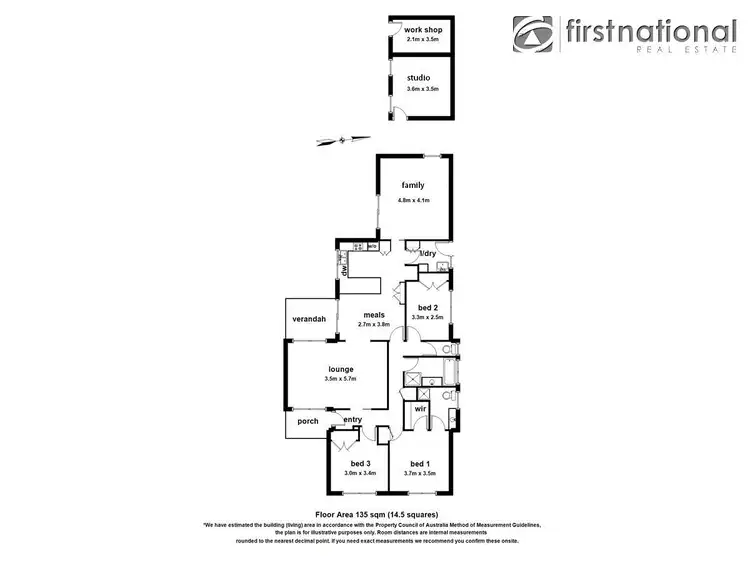 Floorplan of Homely house listing, 6 Michael Court, Berwick VIC 3806
