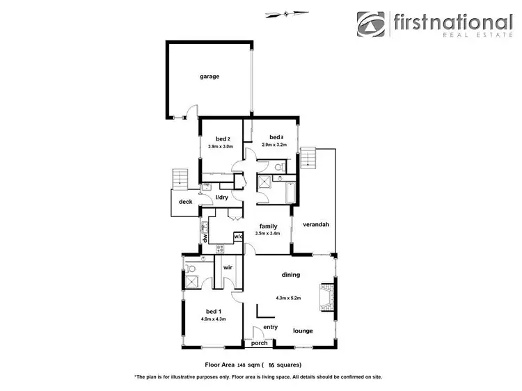Floorplan of Homely apartment listing, 1/70 Gloucester Avenue, Berwick VIC 3806