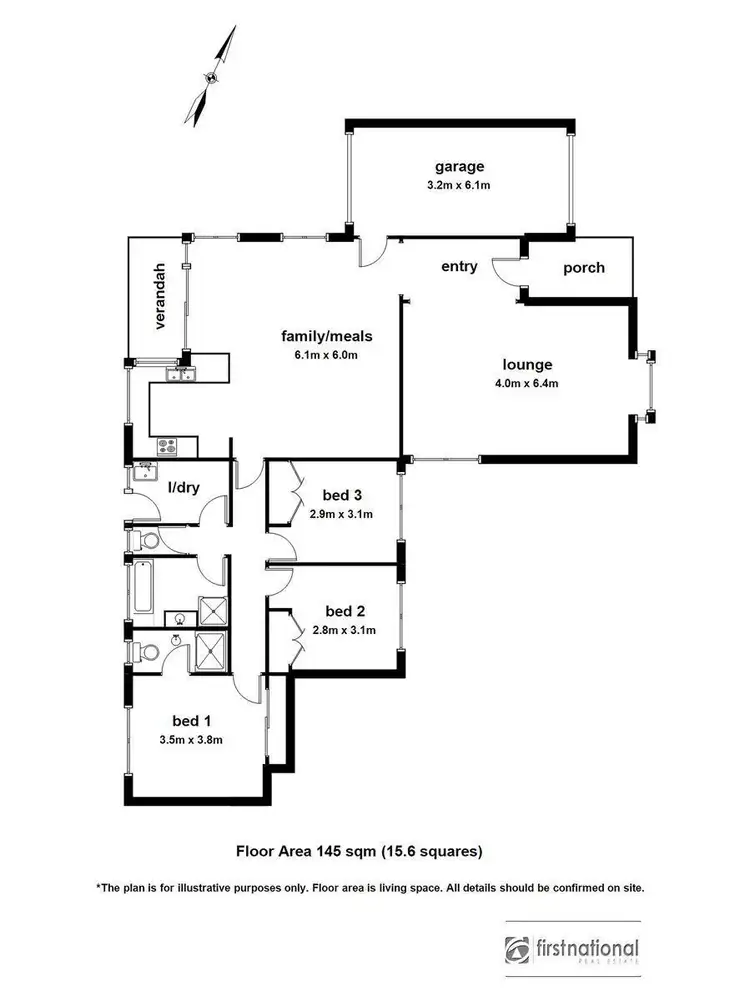 Floorplan of Homely house listing, 6A Roberts Court, Endeavour Hills VIC 3802