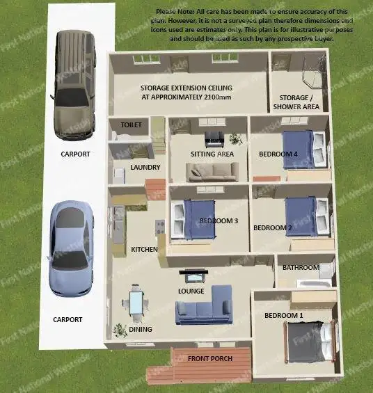 Floorplan of Homely house listing, 102 Haig Street, Brassall QLD 4305