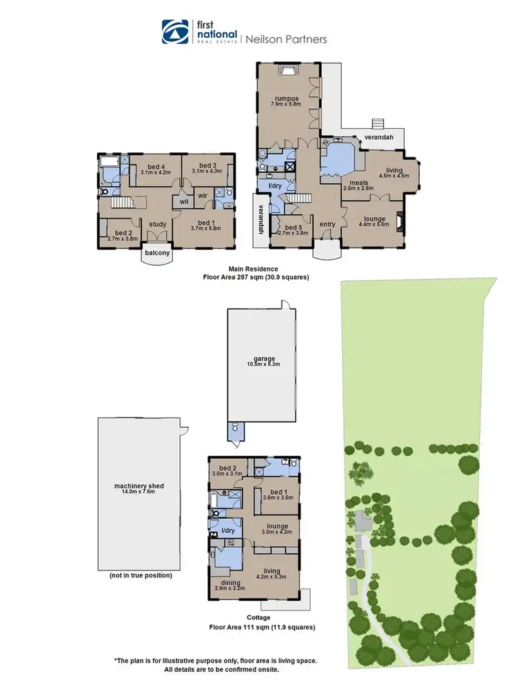 Floorplan of Homely rural property listing, 135 King Road, Harkaway VIC 3806