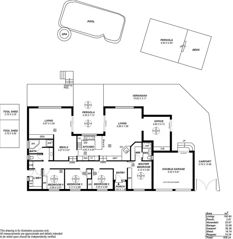 Floorplan of Homely house listing, 5 Teakle Court, Wynn Vale SA 5127