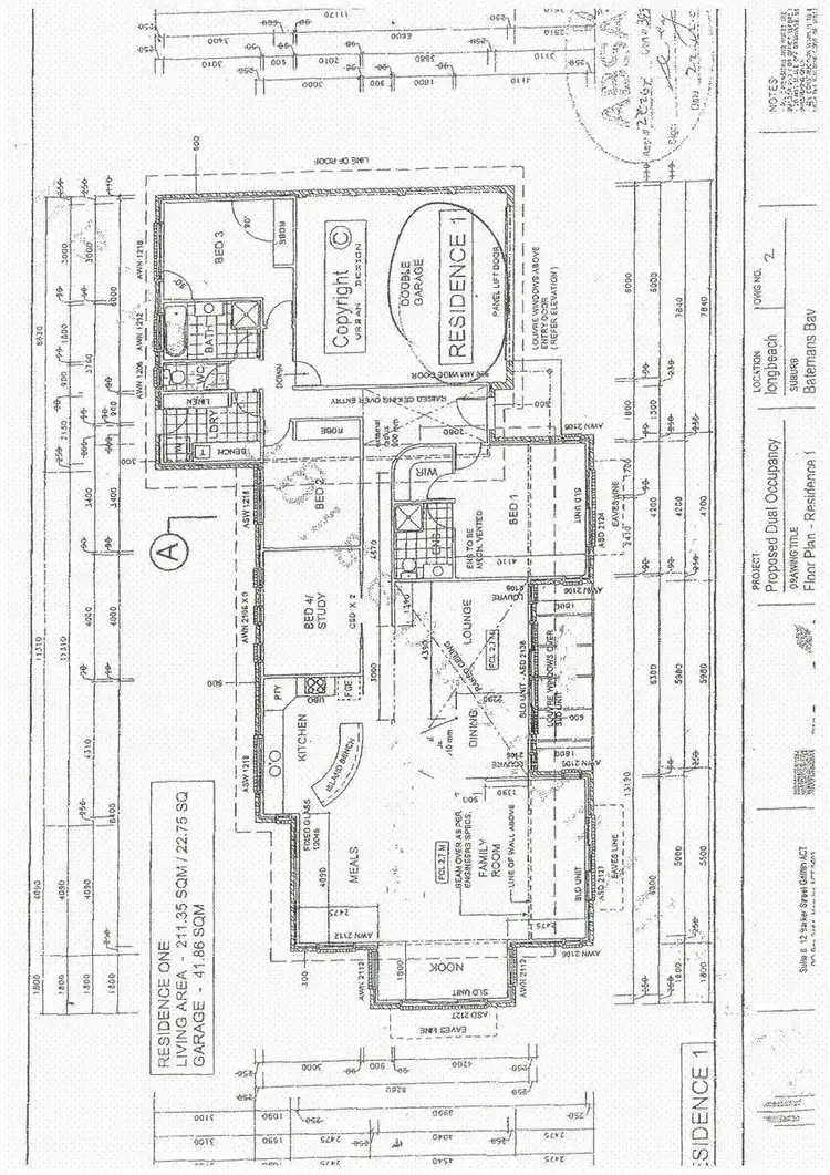 Floorplan of Homely house listing, 47B Courtenay Crescent, Long Beach NSW 2536
