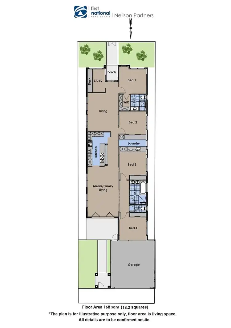 Floorplan of Homely house listing, 3 Fern Street, Officer VIC 3809