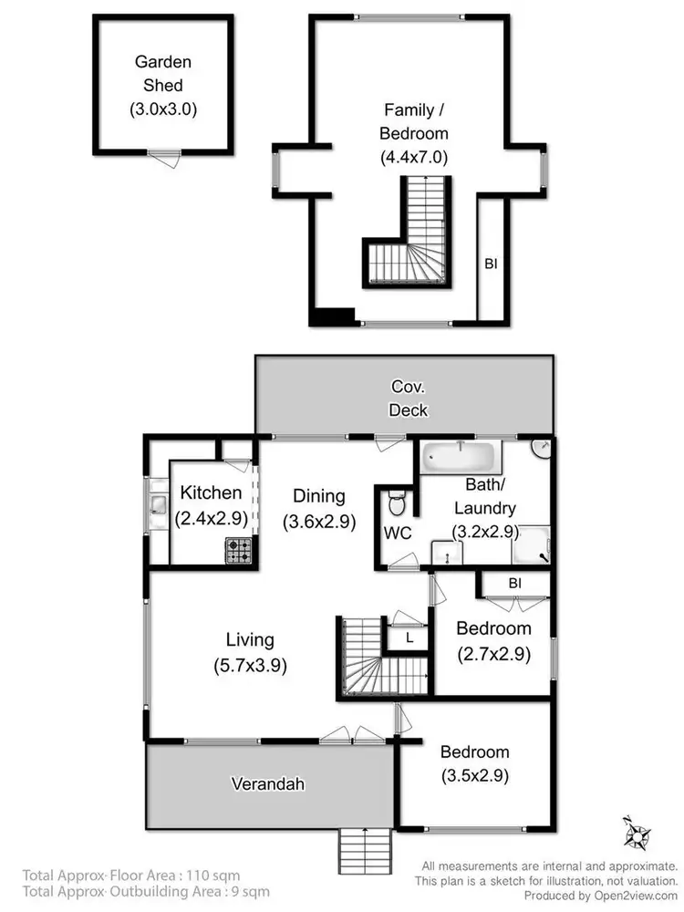 Floorplan of Homely house listing, 5 Solly Court, Cygnet TAS 7112