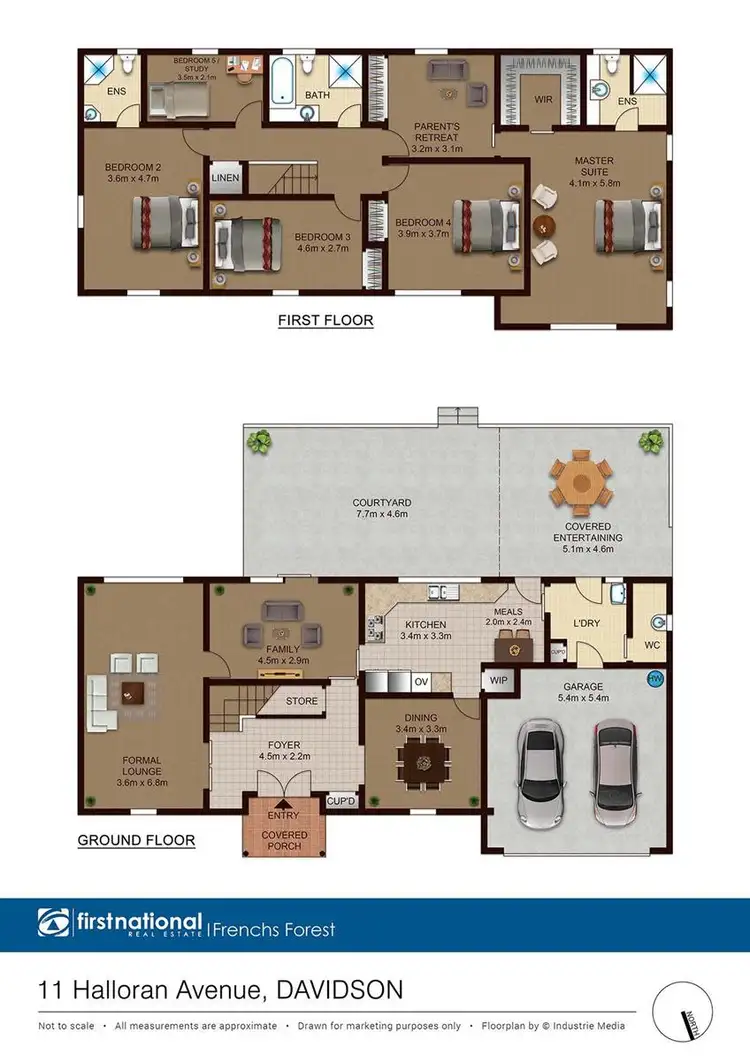 Floorplan of Homely house listing, 11 Halloran Avenue, Davidson NSW 2085