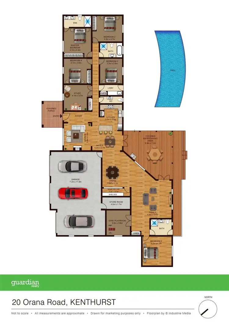 Floorplan of Homely house listing, 20 Orana Road, Kenthurst NSW 2156