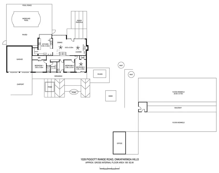 Floorplan of Homely house listing, 1028 Piggott Range Road, Onkaparinga Hills SA 5163