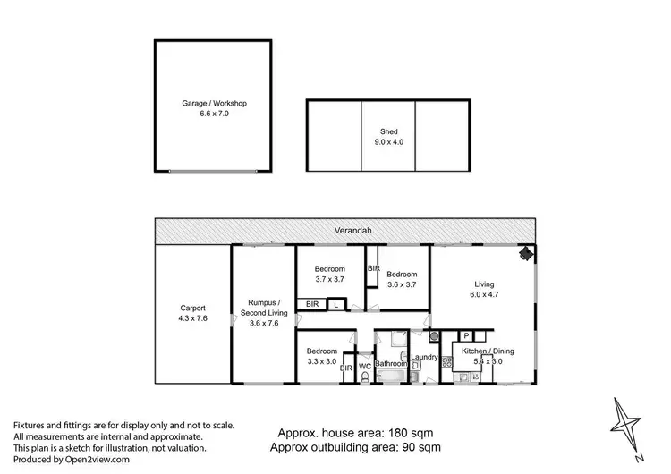 Floorplan of Homely house listing, 19 Norris Street, Cygnet TAS 7112