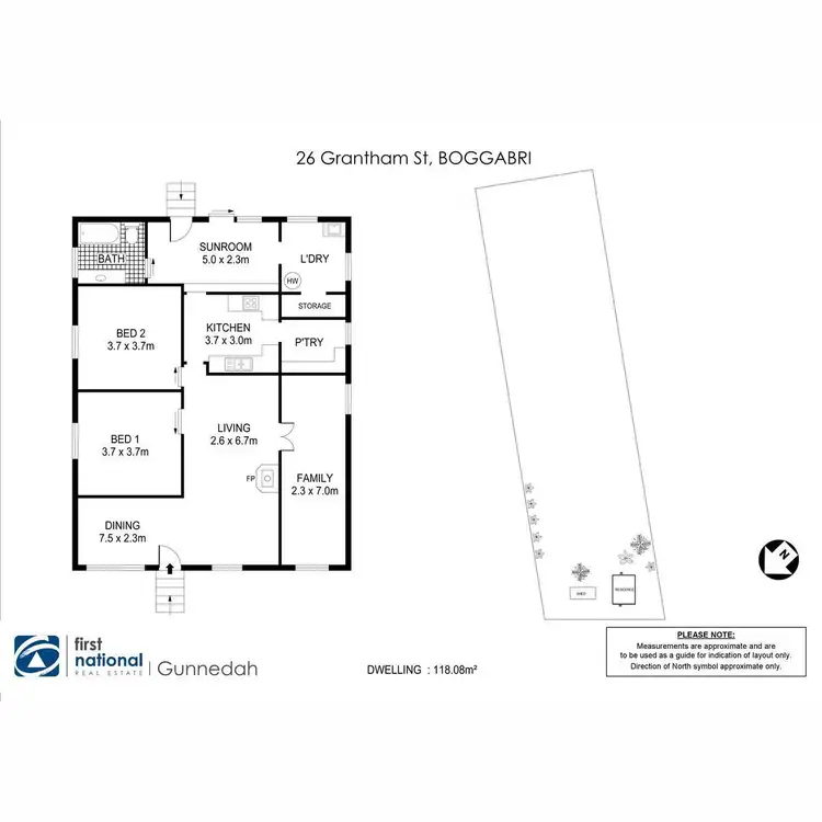 Floorplan of Homely rural property listing, 26 Grantham Street, Boggabri NSW 2382
