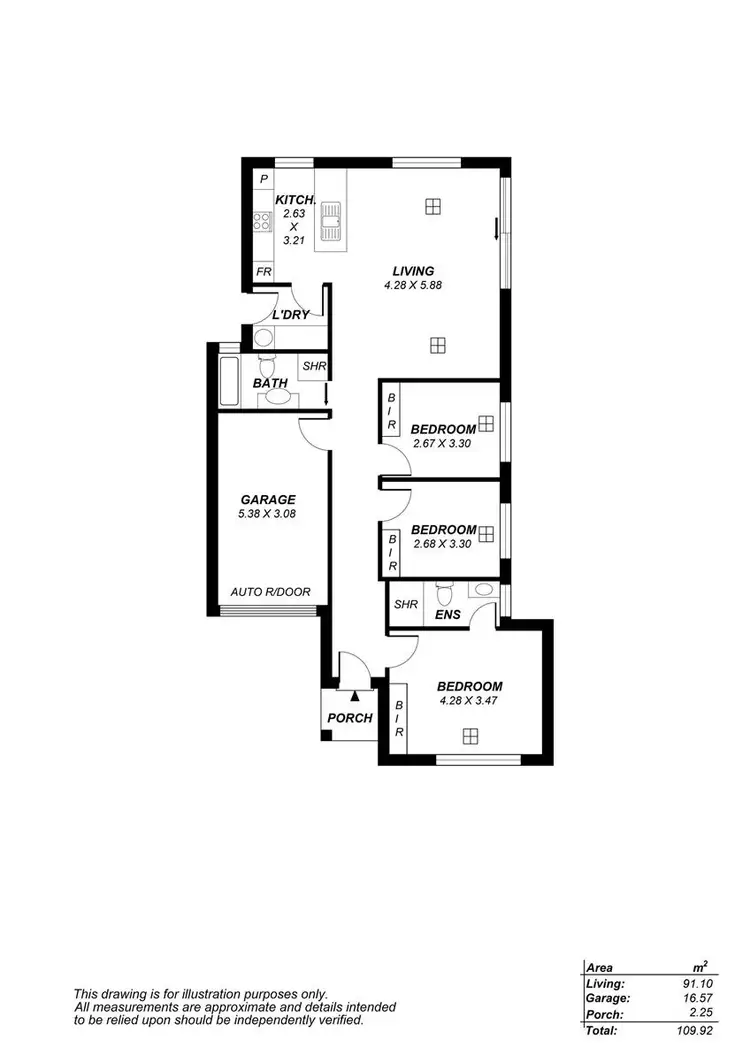 Floorplan of Homely house listing, 13a Cornwall Drive, Gulfview Heights SA 5096