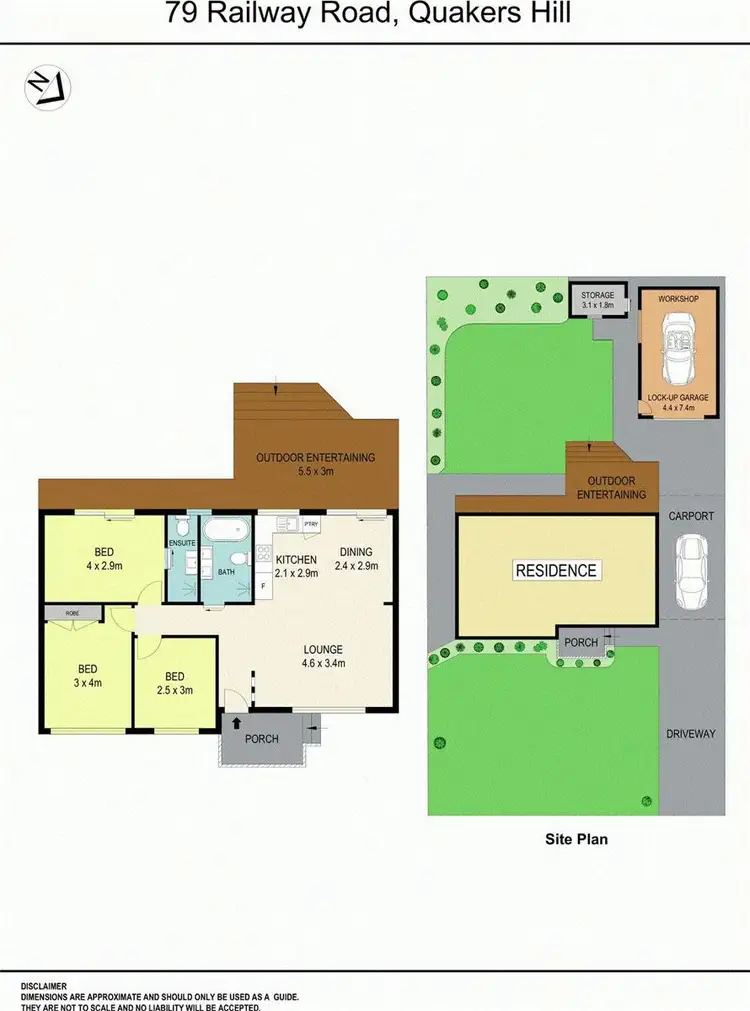 Floorplan of Homely house listing, 79 Railway Road, Quakers Hill NSW 2763