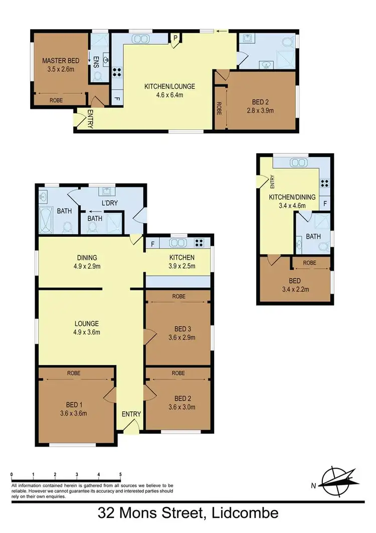 Floorplan of Homely house listing, 32 Mons Street, Lidcombe NSW 2141