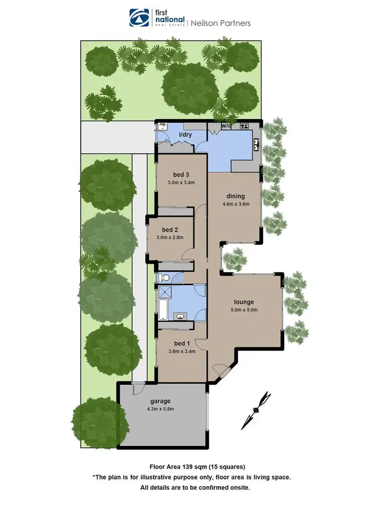 Floorplan of Homely apartment listing, 1/21 A'beckett Road, Bunyip VIC 3815