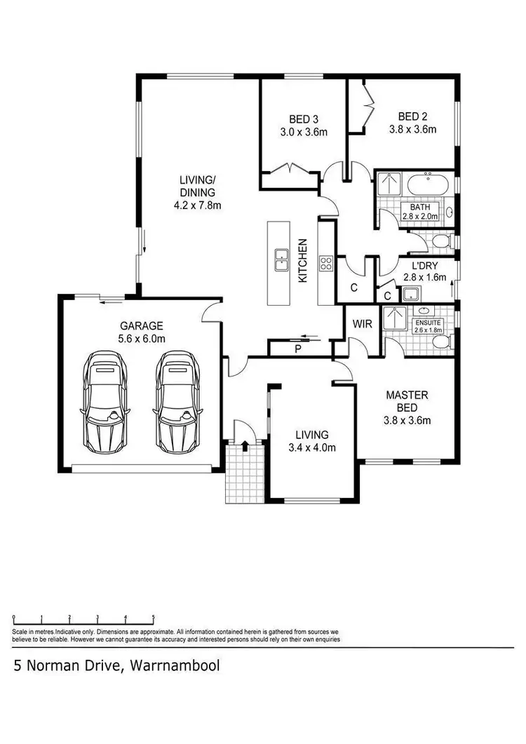 Floorplan of Homely house listing, 5 Norman Street, Warrnambool VIC 3280