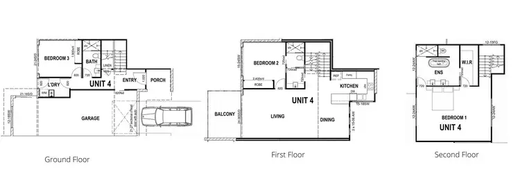 Floorplan of Homely townhouse listing, 4/44 Fourth Avenue, Palm Beach QLD 4221