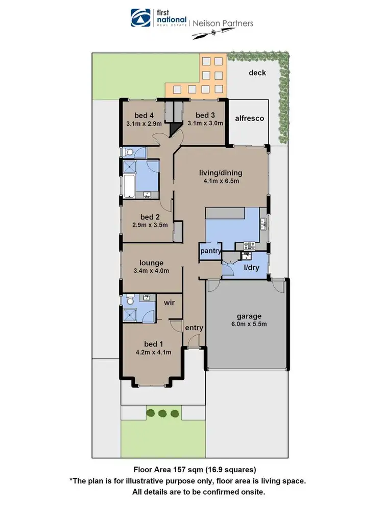 Floorplan of Homely house listing, 22 Prescott Drive, Cranbourne North VIC 3977
