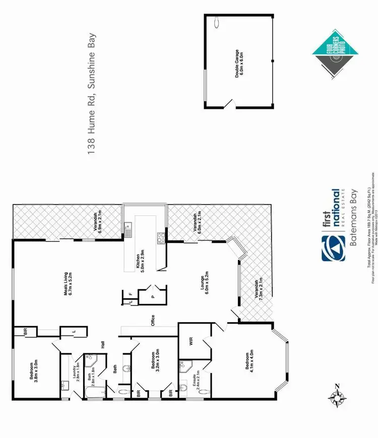 Floorplan of Homely house listing, 138 Hume Road, Sunshine Bay NSW 2536
