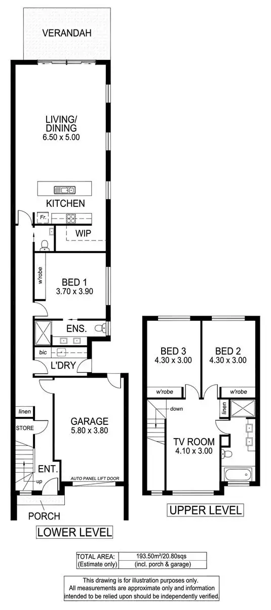 Floorplan of Homely house listing, 29a Winchester Street, Dover Gardens SA 5048