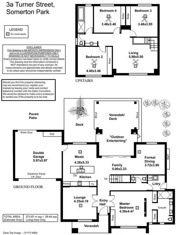 Floorplan of Homely house listing, 3A Turner Street, Somerton Park SA 5044