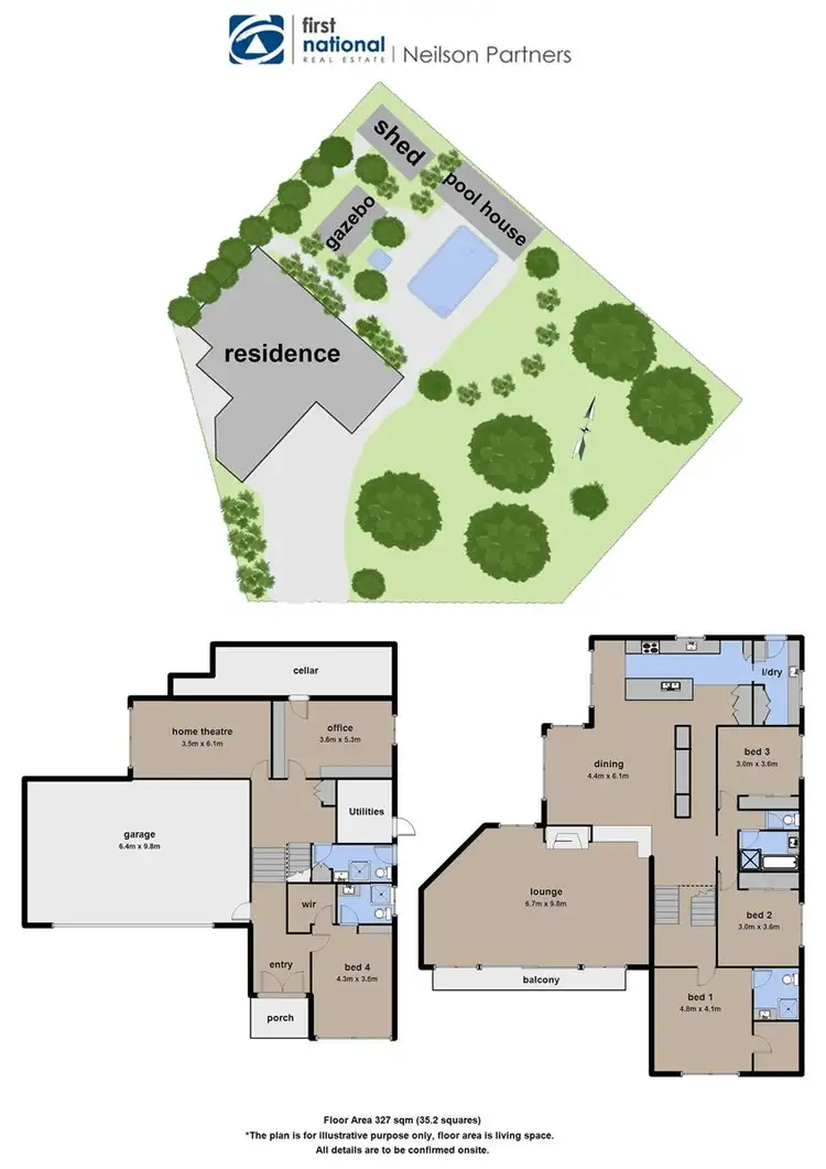 Floorplan of Homely house listing, 20 Kramer Drive, Berwick VIC 3806