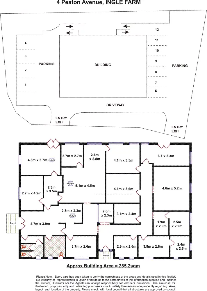 Floorplan of Homely house listing, 4 Peaton Avenue, Ingle Farm SA 5098