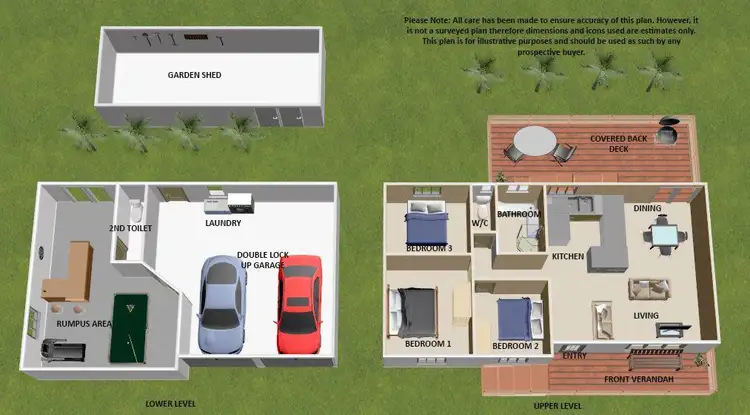 Floorplan of Homely house listing, 21 Wendy Street, Camira QLD 4300