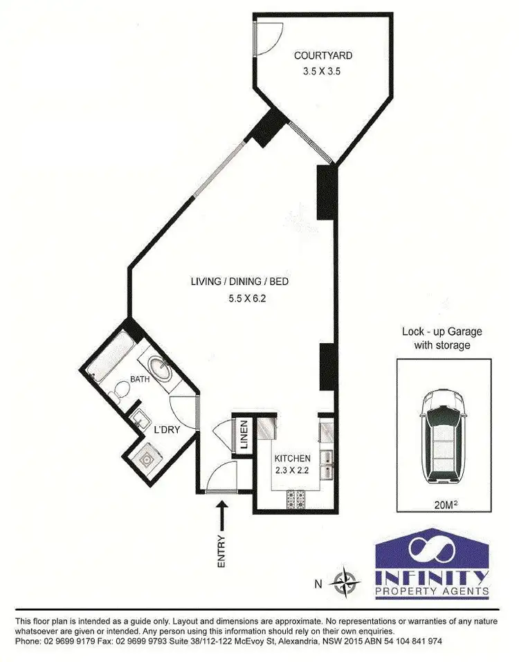 Floorplan of Homely apartment listing, 116 Maroubra Road, Maroubra NSW 2035