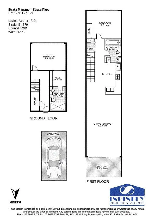 Floorplan of Homely apartment listing, 97 Boyce Road, Maroubra NSW 2035