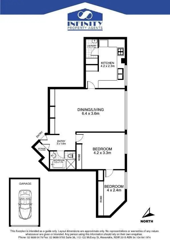 Floorplan of Homely apartment listing, 703/180 Ocean Street, Edgecliff NSW 2027