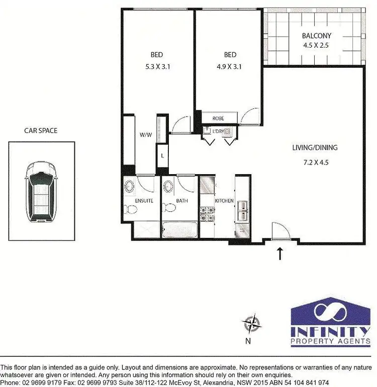 Floorplan of Homely apartment listing, 140 Maroubra Road, Maroubra NSW 2035