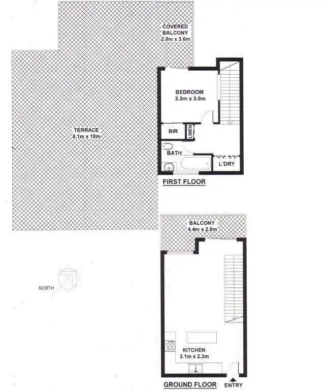 Floorplan of Homely apartment listing, 8 Loveridge Street, Alexandria NSW 2015