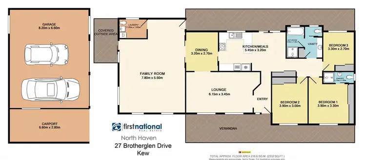 Floorplan of Homely house listing, 27 Brotherglen Drive, Kew NSW 2439